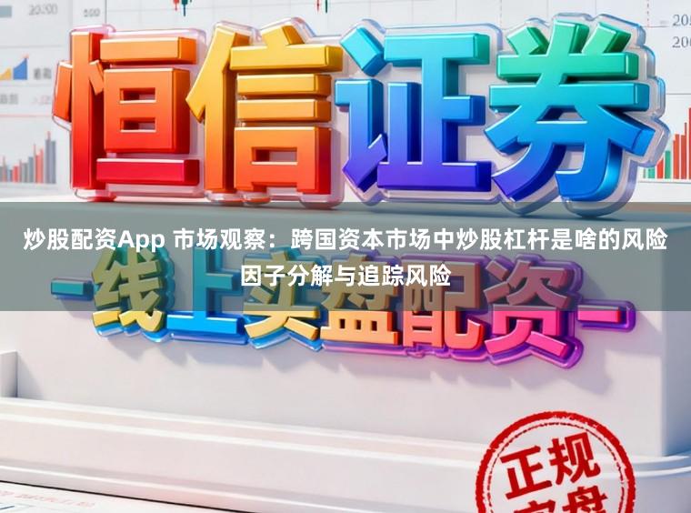 炒股配资App 市场观察：跨国资本市场中炒股杠杆是啥的风险因子分解与追踪风险