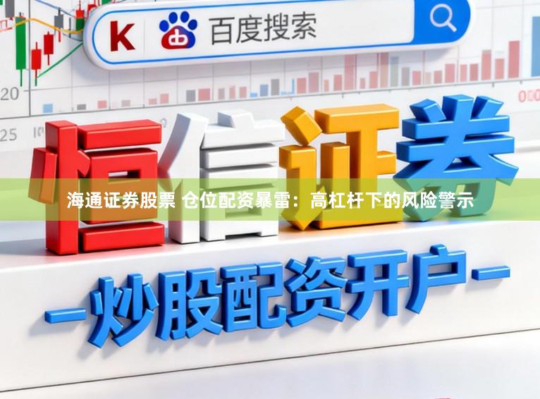 海通证券股票 仓位配资暴雷：高杠杆下的风险警示